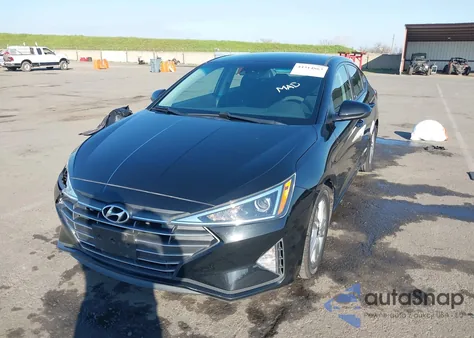 2020 Hyundai Elantra Sel из США, поврежденный, VIN 5NPD84LFXLH542859